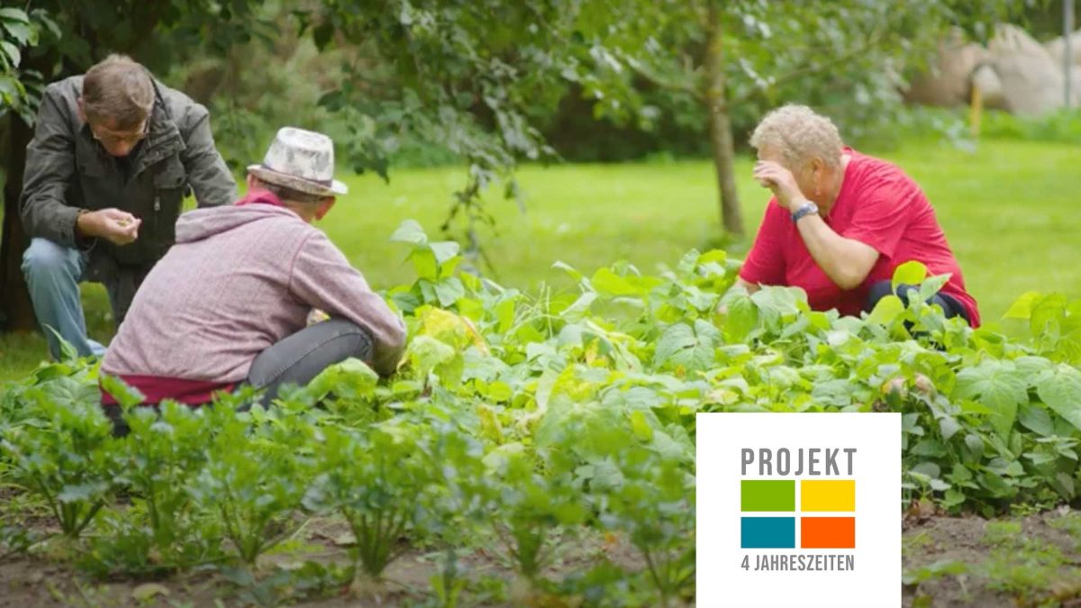 Vier Jahreszeiten - ein Garten als generationsübergreifendes Gemeinschaftsprojekt.